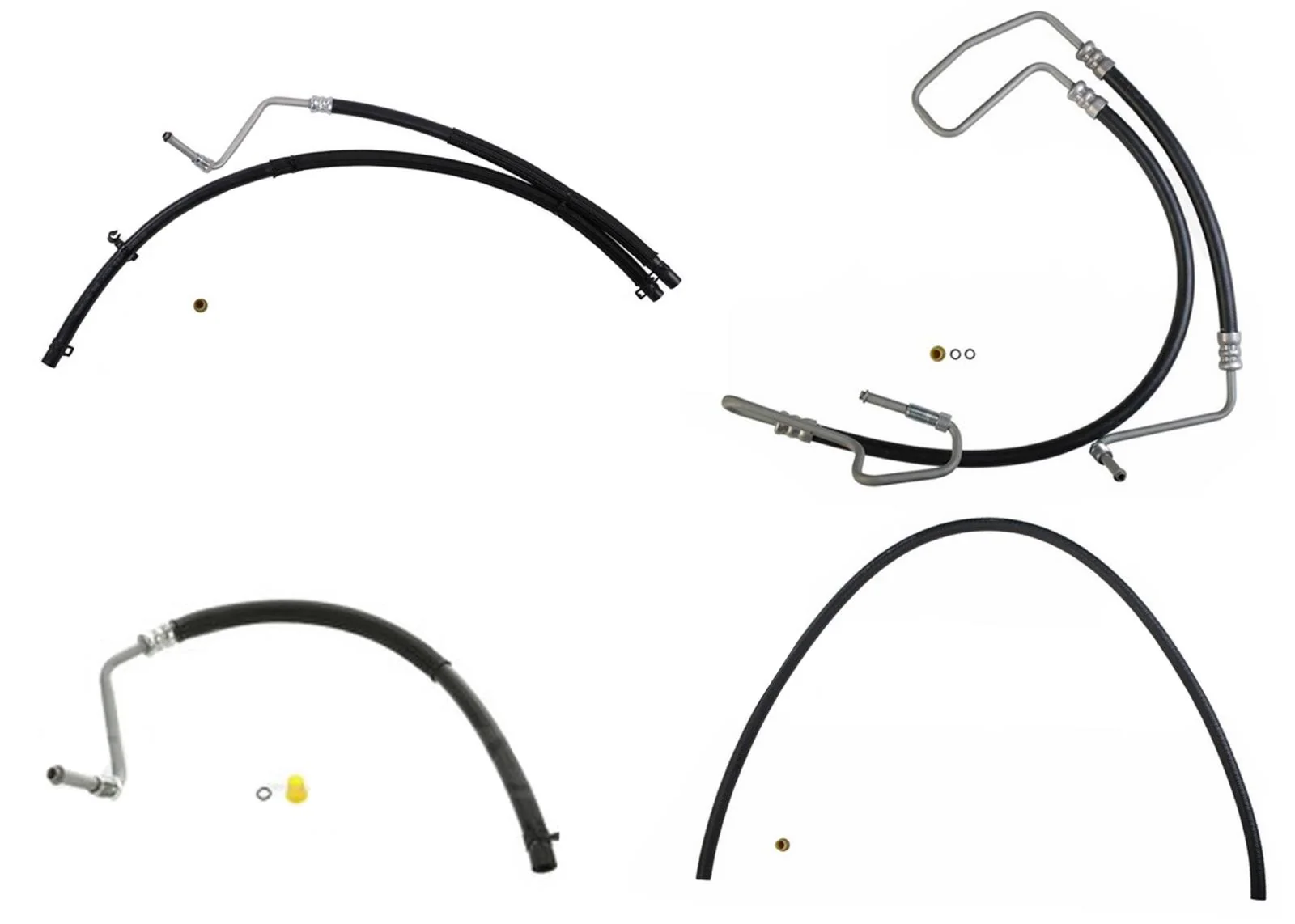 Power Steering Pressure & Return Hose Tube Kit for Jeep Liberty 2008-2012 3.7L