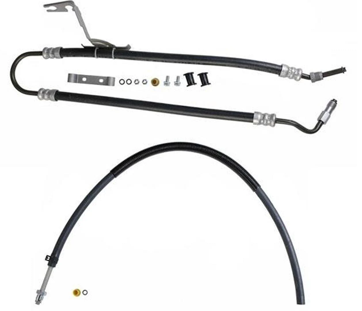 Power Steering Pressure & Return Hoses 2Pc Kit For 2004-2005 Jeep Liberty
