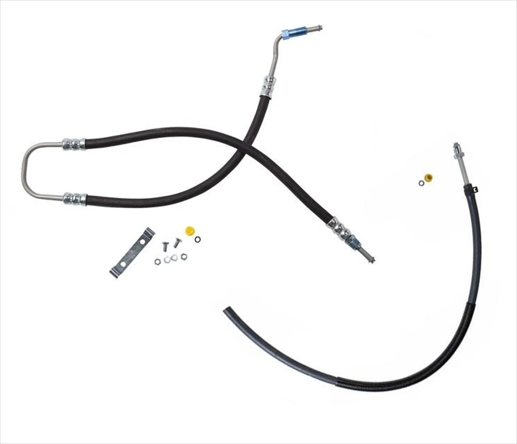 Power Steering Pressure & Return Hoses 2Pc Kit Fits For 06-07 Jeep Liberty