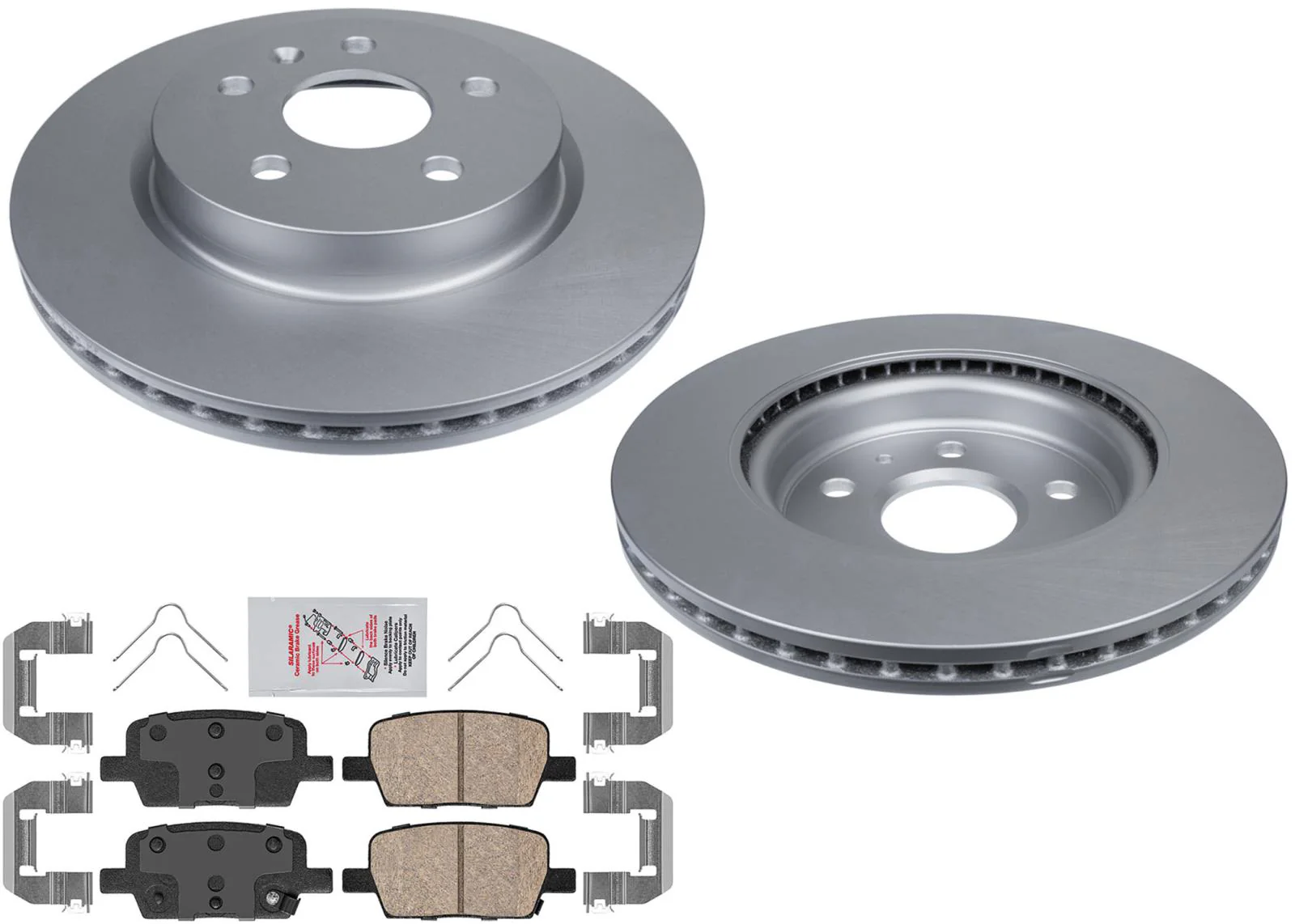 Premium Rear Disc Brake Rotors Disc Brake Pads for Camaro 16-20 2.0L LS LT