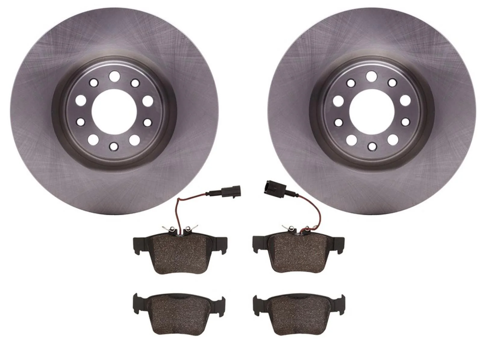 R Disc Brake Rotors Brake Pads Sensors For Alfa Romeo Giulia 17-25 Stelvio 320MM