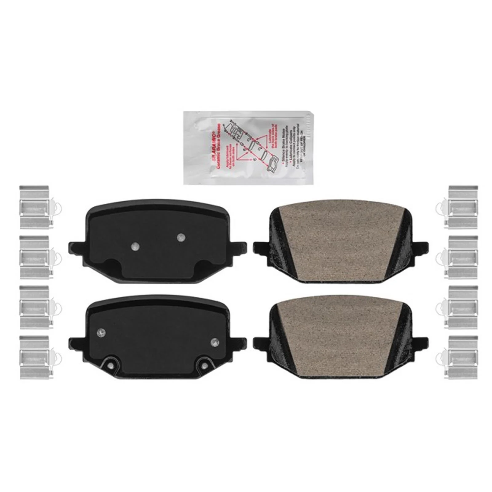 Rear Coated Brake Disc Rotors Brake Pad Set for Ford Mustang EcoBoost 2024 2025 - Image 3