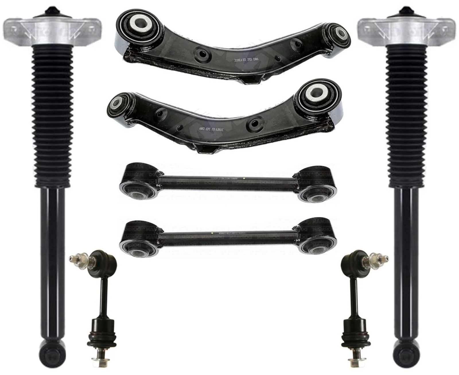 Rear Complete Shock Control Arms & Links For Hyundai Tucson 2016-2021