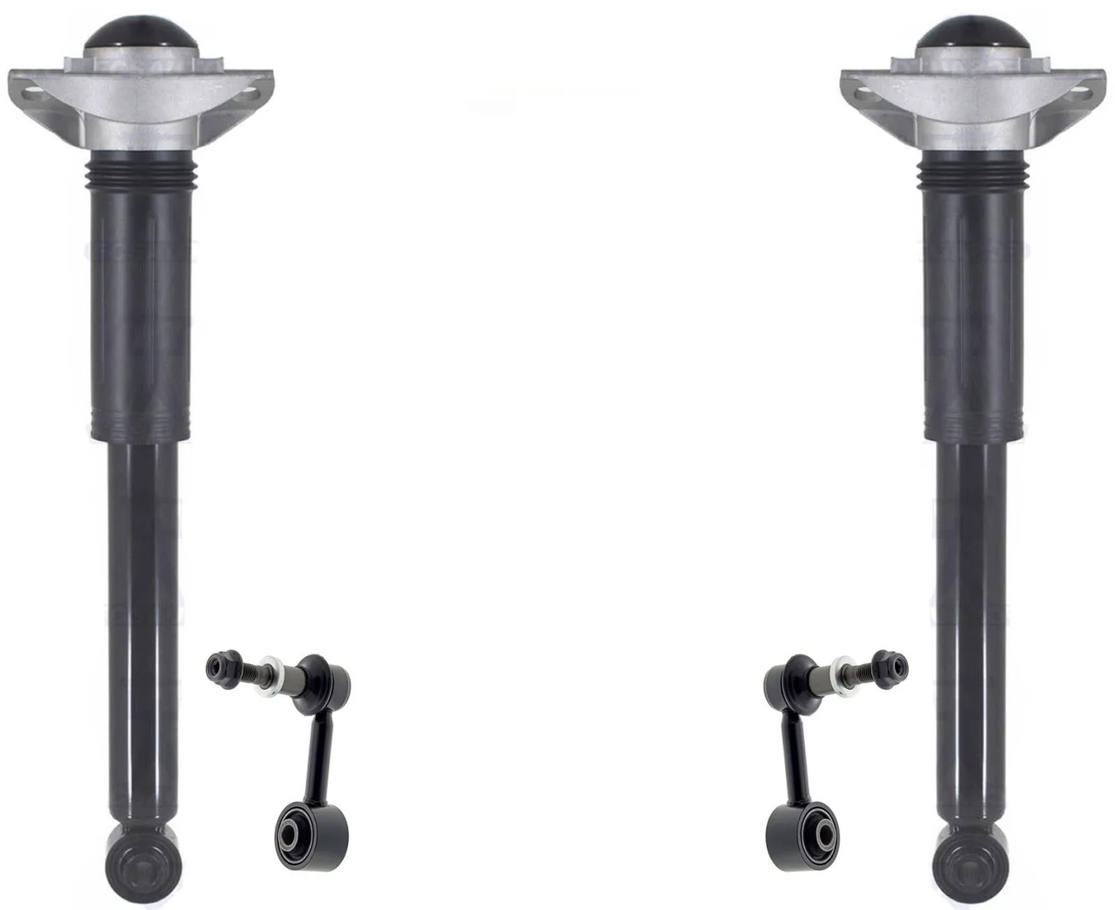 Rear Complete Shocks Absorber & Sway Bar Links For Lexus ES350 2019 2021 2024