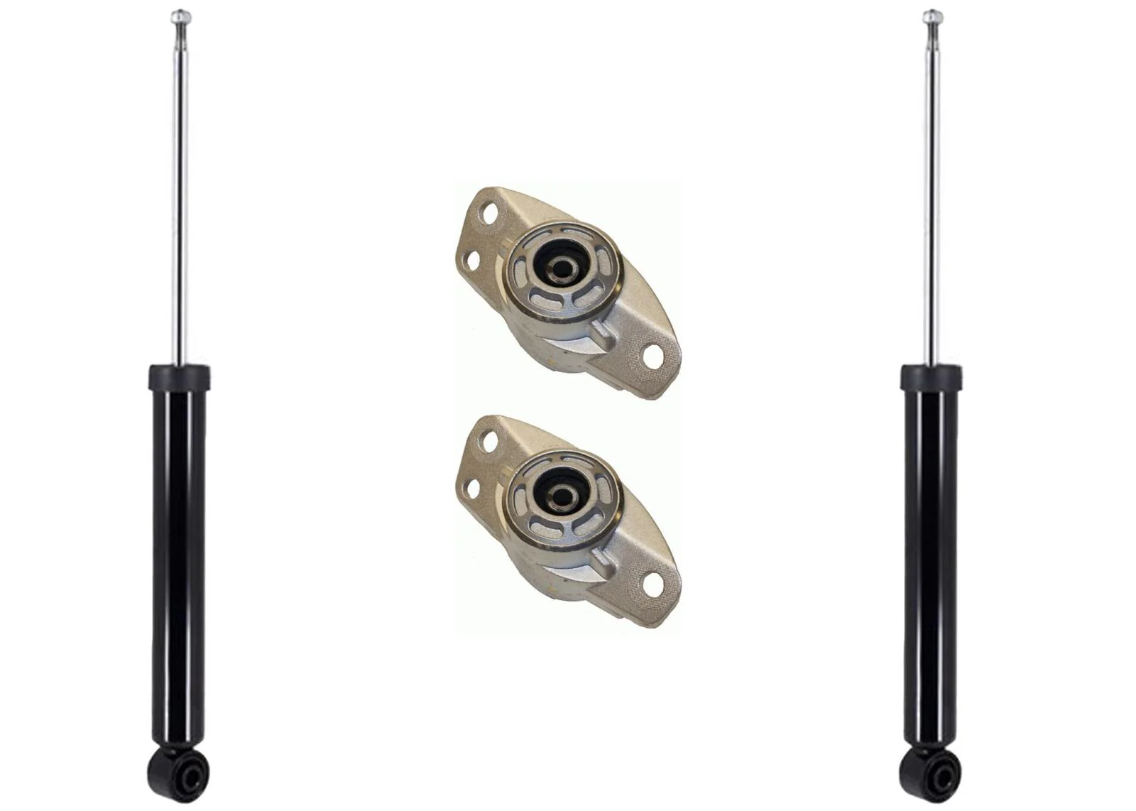 Rear Shocks Absorber W/ Mounts Bushings For Volkswagen Beetle 12-19 2.5L Engine