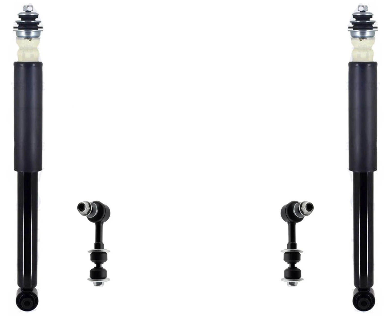 Rear Complete Shocks & Sway Bar Links For Scion TC 2011 2012 2013 2014 2016