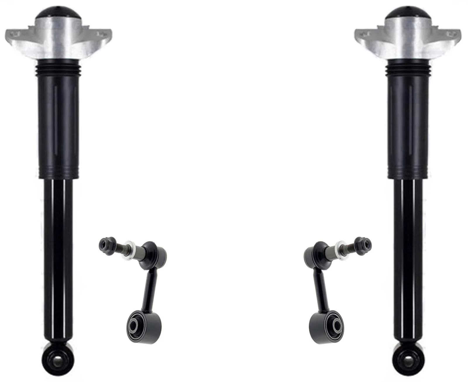 Rear Complete Shocks & Sway Bar Links For Toyota Avalon XLE 2019-2022