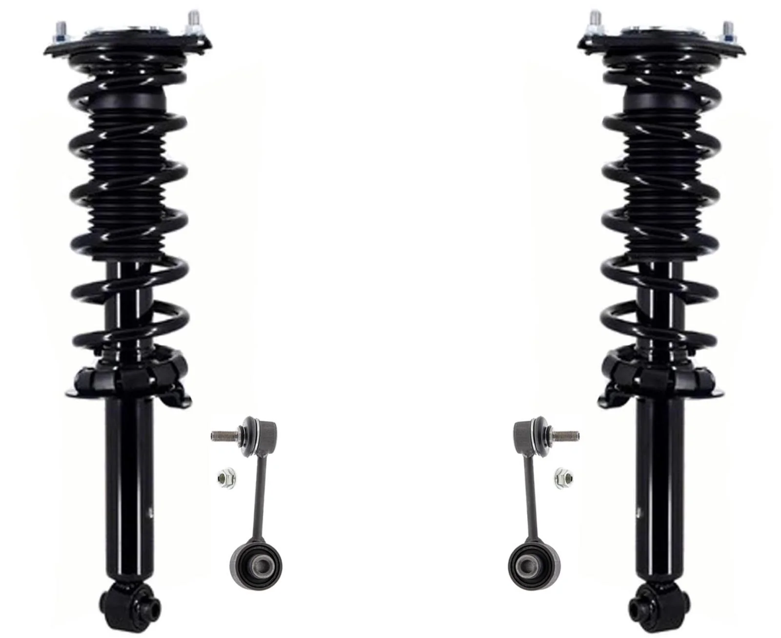 Rear Complete Struts Assembly W/ Coil Spring & Links For Subaru Outback 20-2023