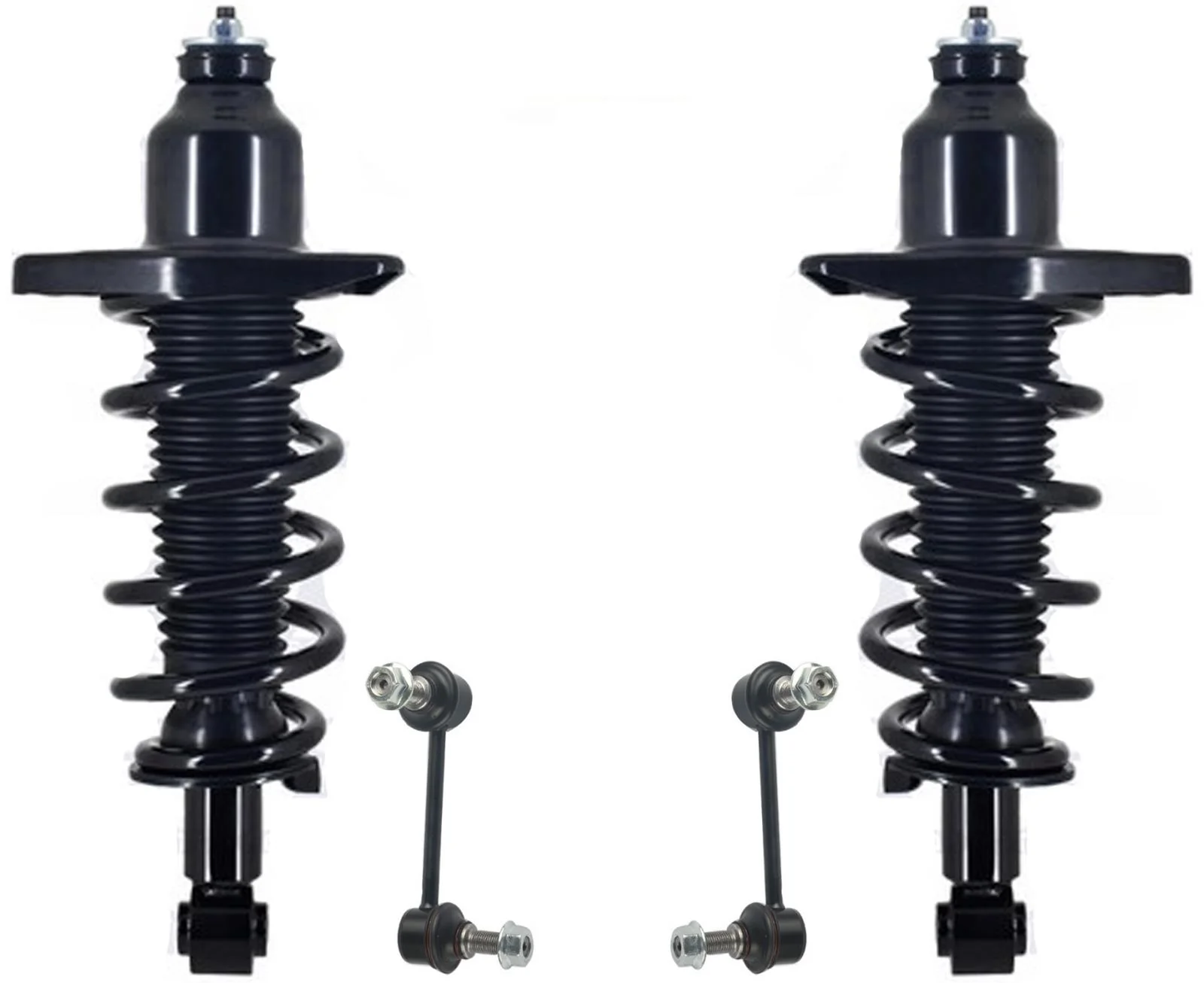 Rear Complete Struts & Links For Honda Ridgeline 2017 2022 2023 All Wheel Drive