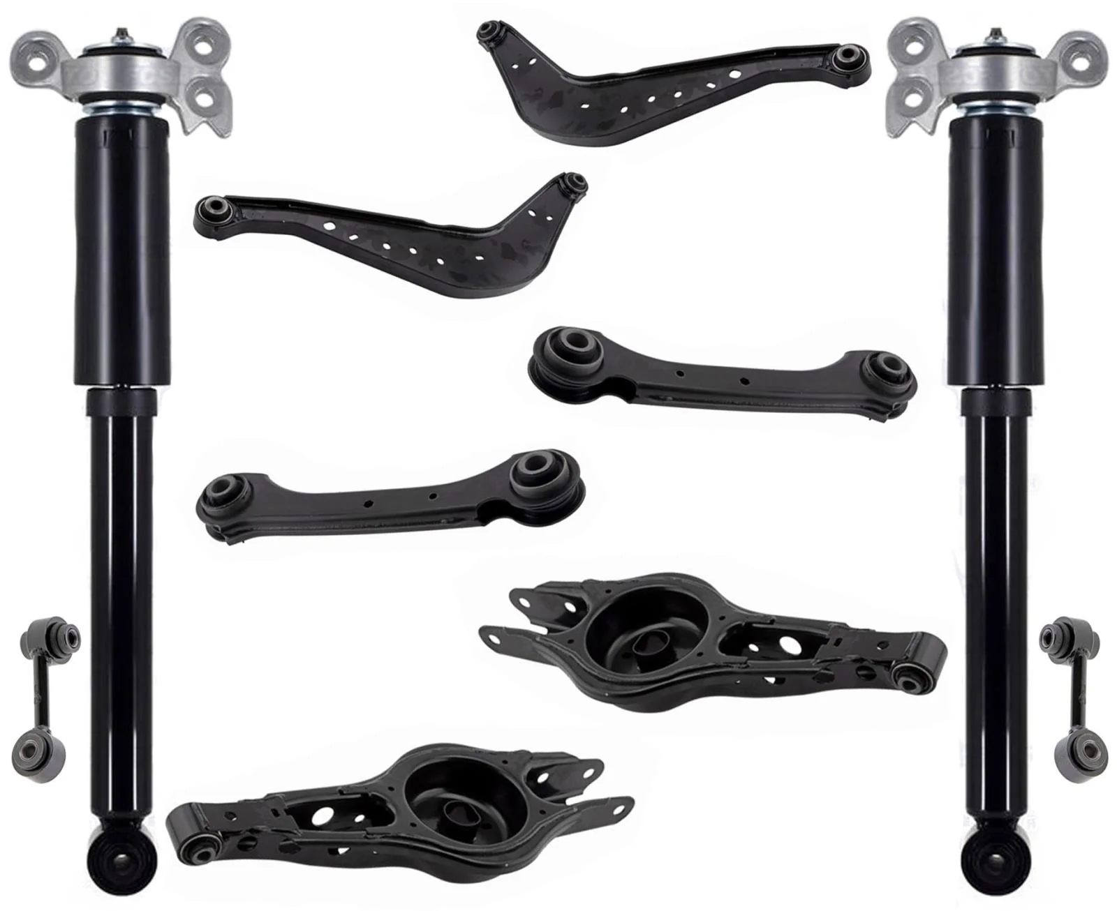 Rear Control Arms Complete Shocks & Links For Chevrolet Malibu 2016 2017 2023 - Image 2