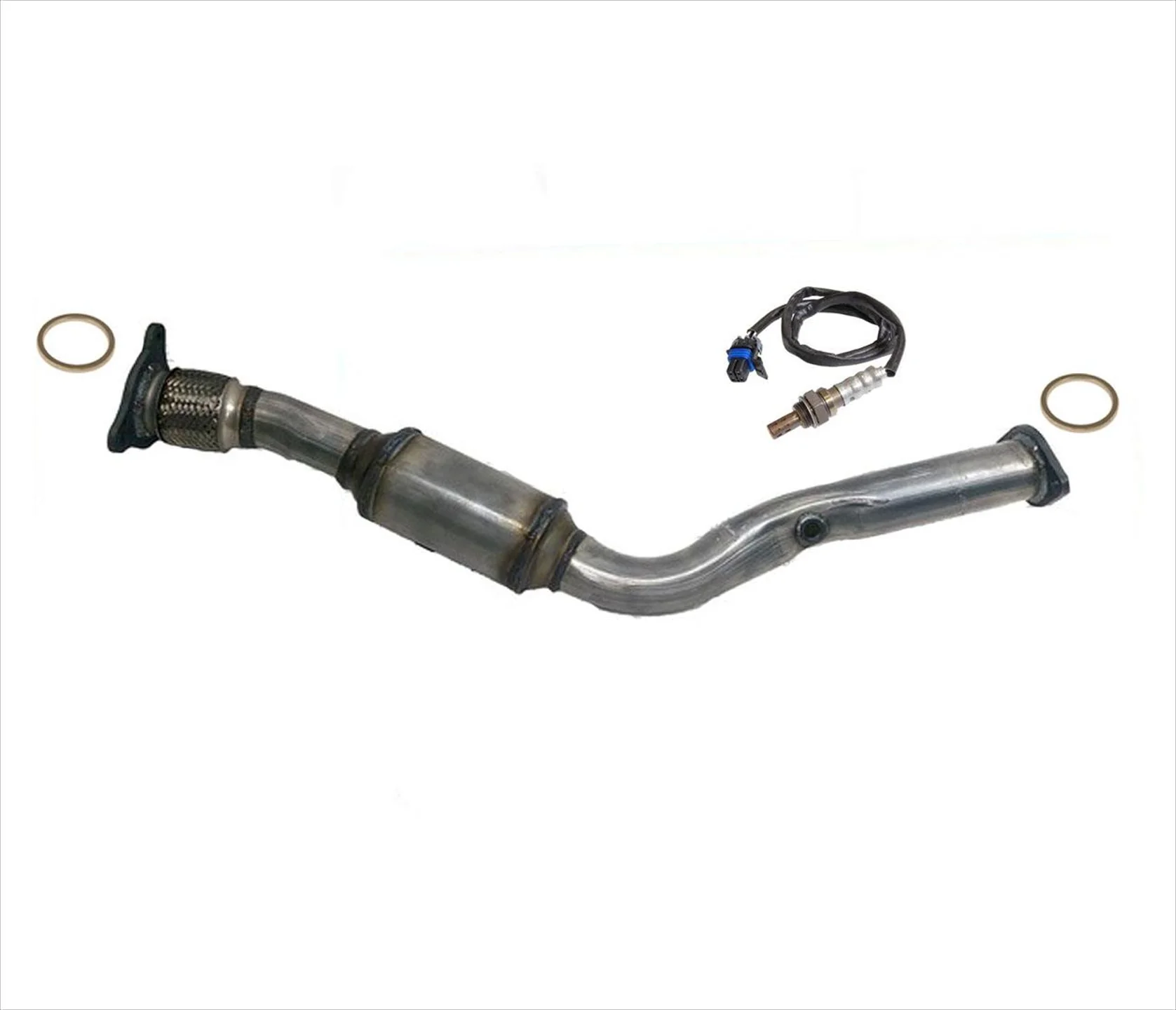 Rear Converter & O2 Sensor for 05-07 Cobalt 2.0 Supercharged Manual transmission