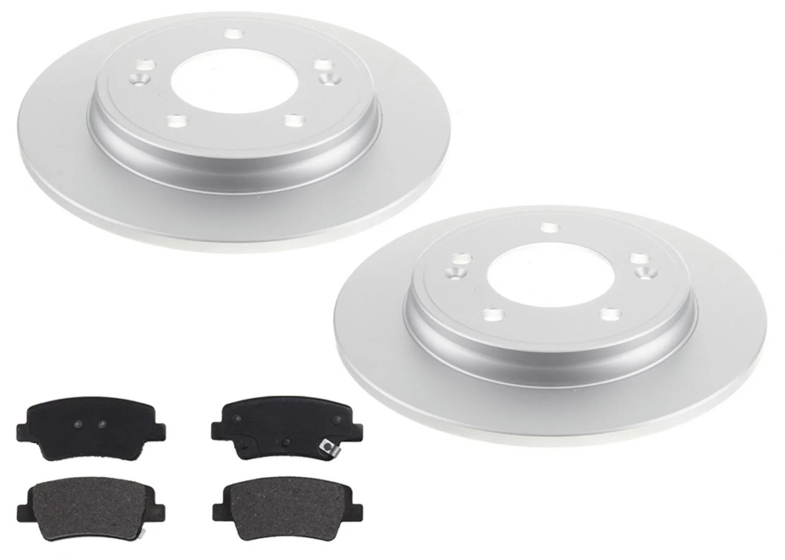 Rear Disc Brake Rotors Brake Pads for Hyundai Elantra 2021 2022 2024 1.6L 2.0L