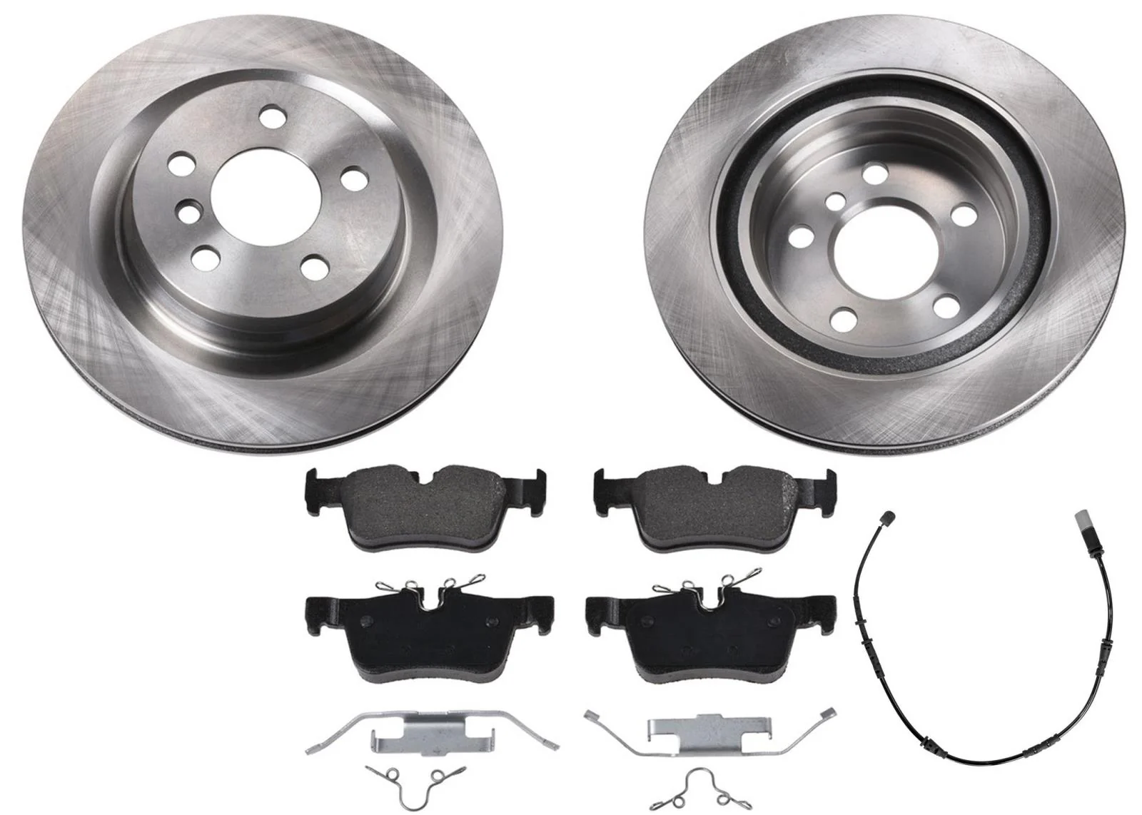 Rear Disc Brake Rotors Brake Pads for Mini Cooper Clubman 16-23 2.0L S All4