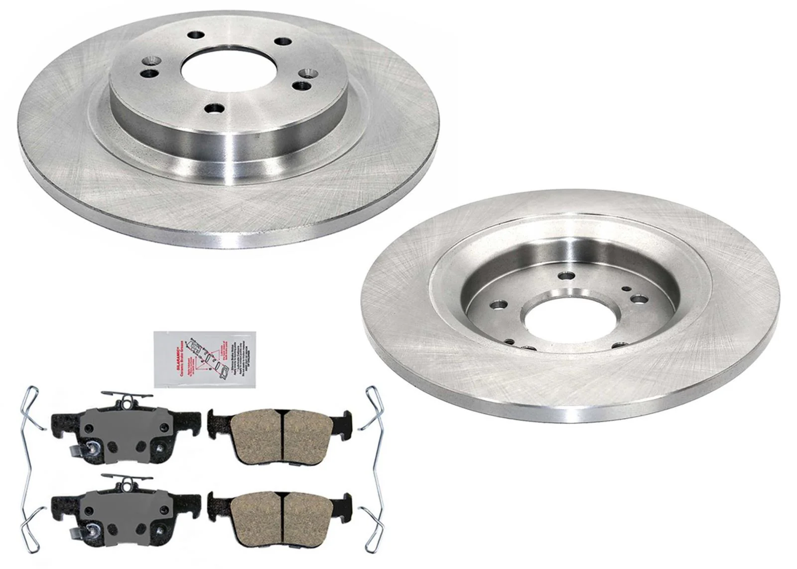 Rear Disc Brake Rotors Ceramic Disc Brake Pads For Hyundai Santa Fe 21-24 2.5L
