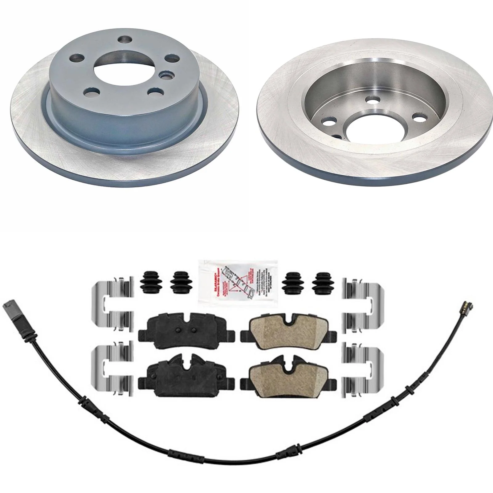 Rear Disc Brake Rotors & Disc Brake Pads For Cooper John Cooper Works 2020-2024