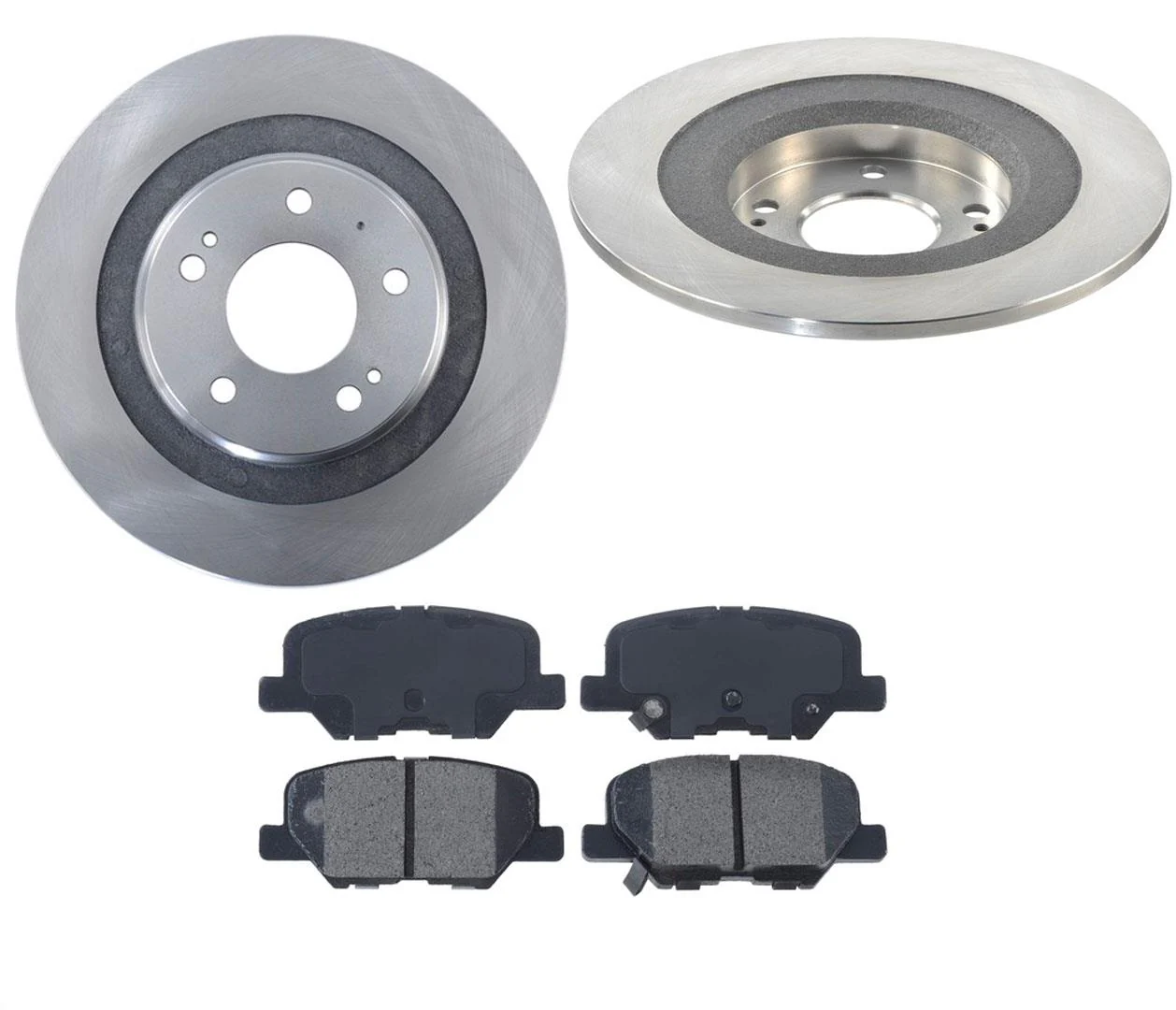 REAR Disc Rotors Brake Ceramic Pads For Mitsubishi Outlander Sport 2013-2021