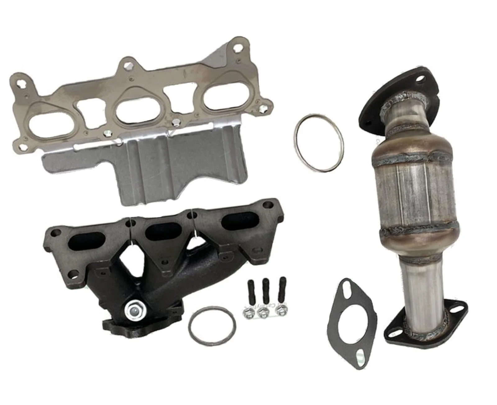 REAR Exhaust Manifold & Catalytic Converter For Chevrolet Traverse 3.6L  09-16
