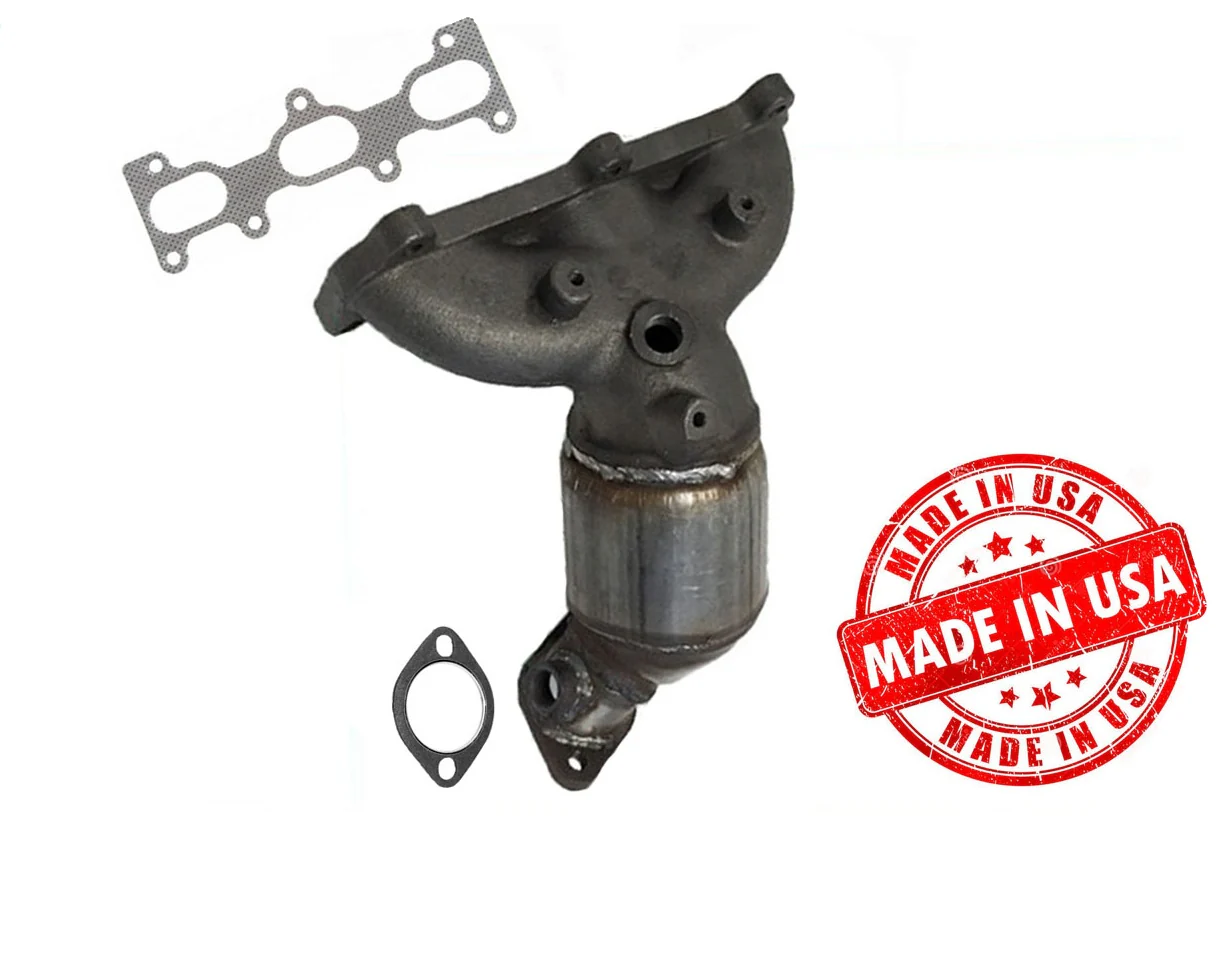 Rear Firewall Catalytic Converter Fits 2007-2009 Hyundai Santa Fe GLS V6 2.7L