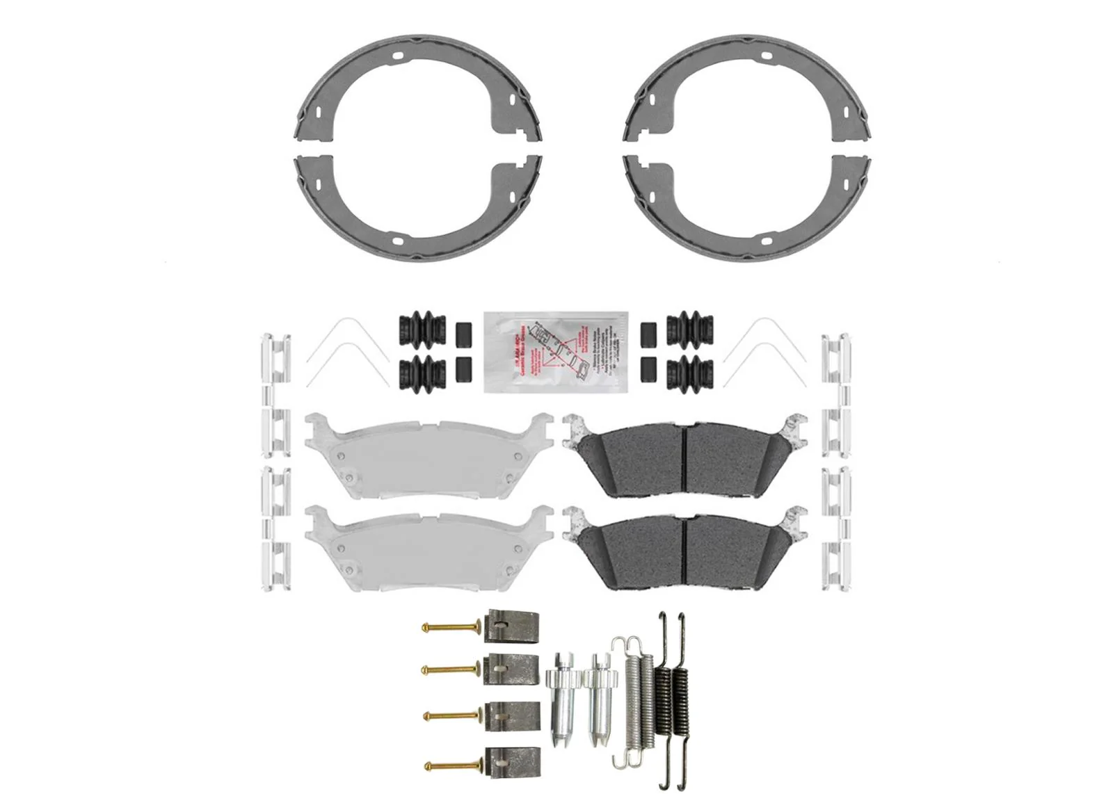Rear Heavy-Duty Off-Road Disc Brake Rotors & Pads for Ford Expedition 2018-2021 - Image 3