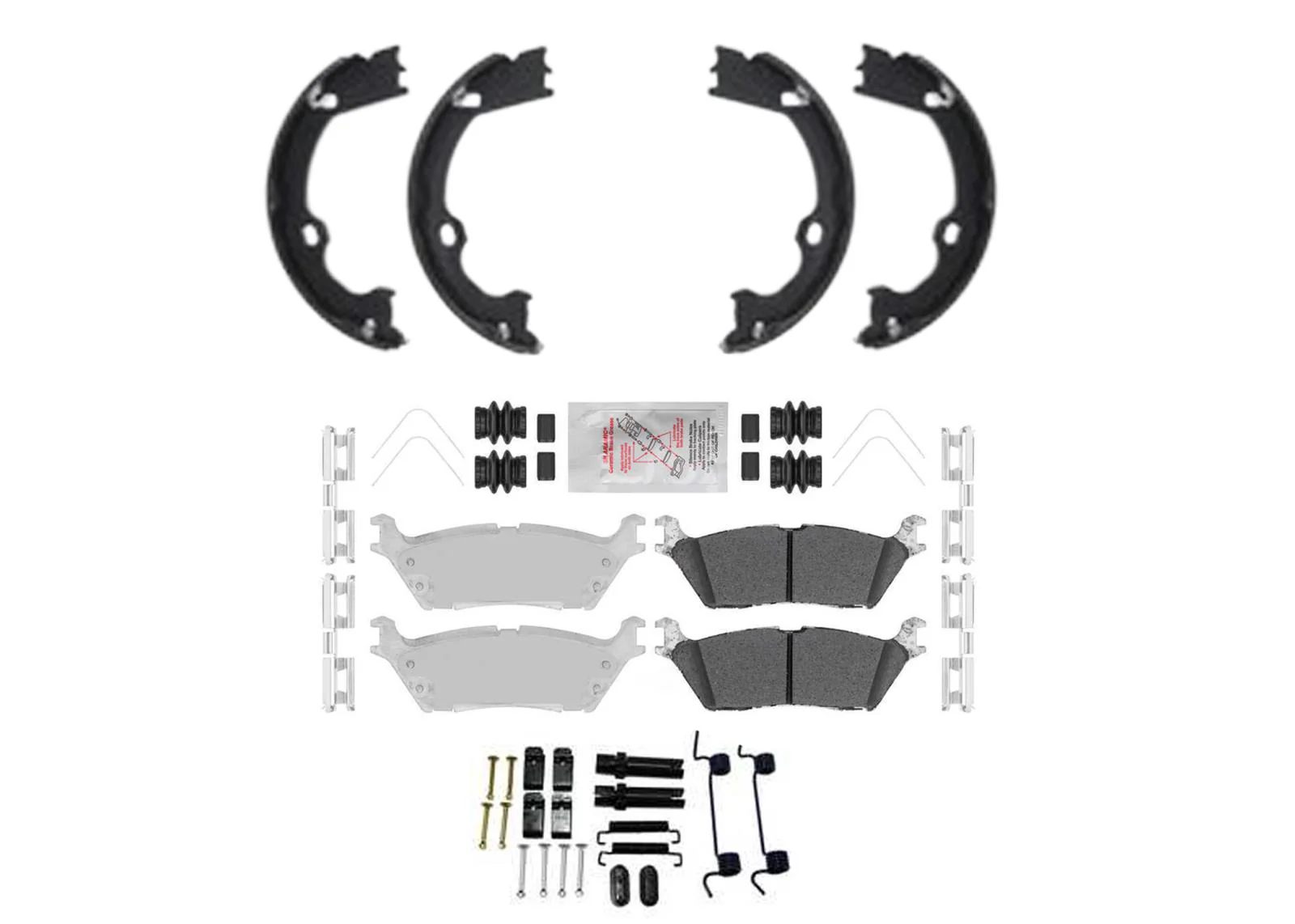 Rear Heavy-Duty OffRoad Disc Brake Rotor & Pad for Ford F150 2018 2019 2020 - Image 3