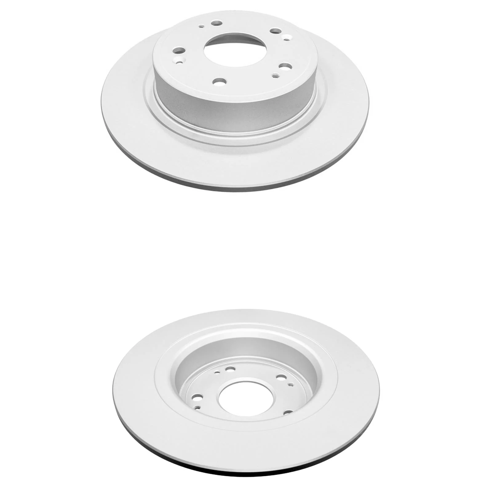 Rear Improved Coated Disc Brake Rotors Brake Pads For Honda Accord Hybrid 14-17 - Image 2