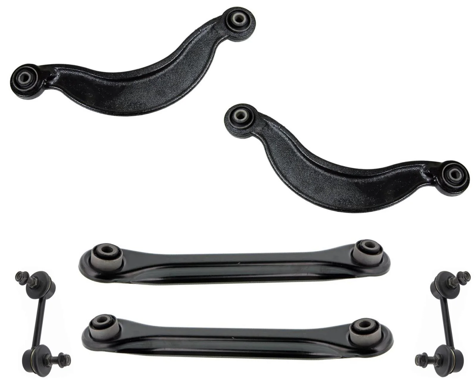 Rear Left & Right Upper & Lateral Control Arms For Mazda CX-7 2007-2012