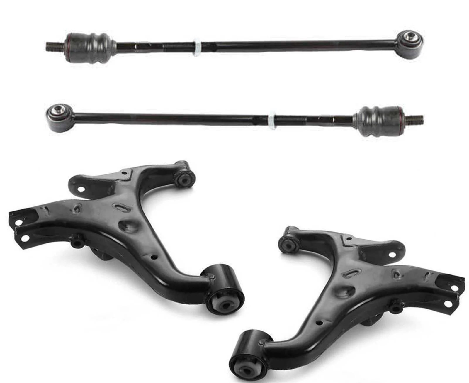 Rear Lower Control Arms & Lateral Arms W/ Ball Joints For Land Rover LR4 10-16