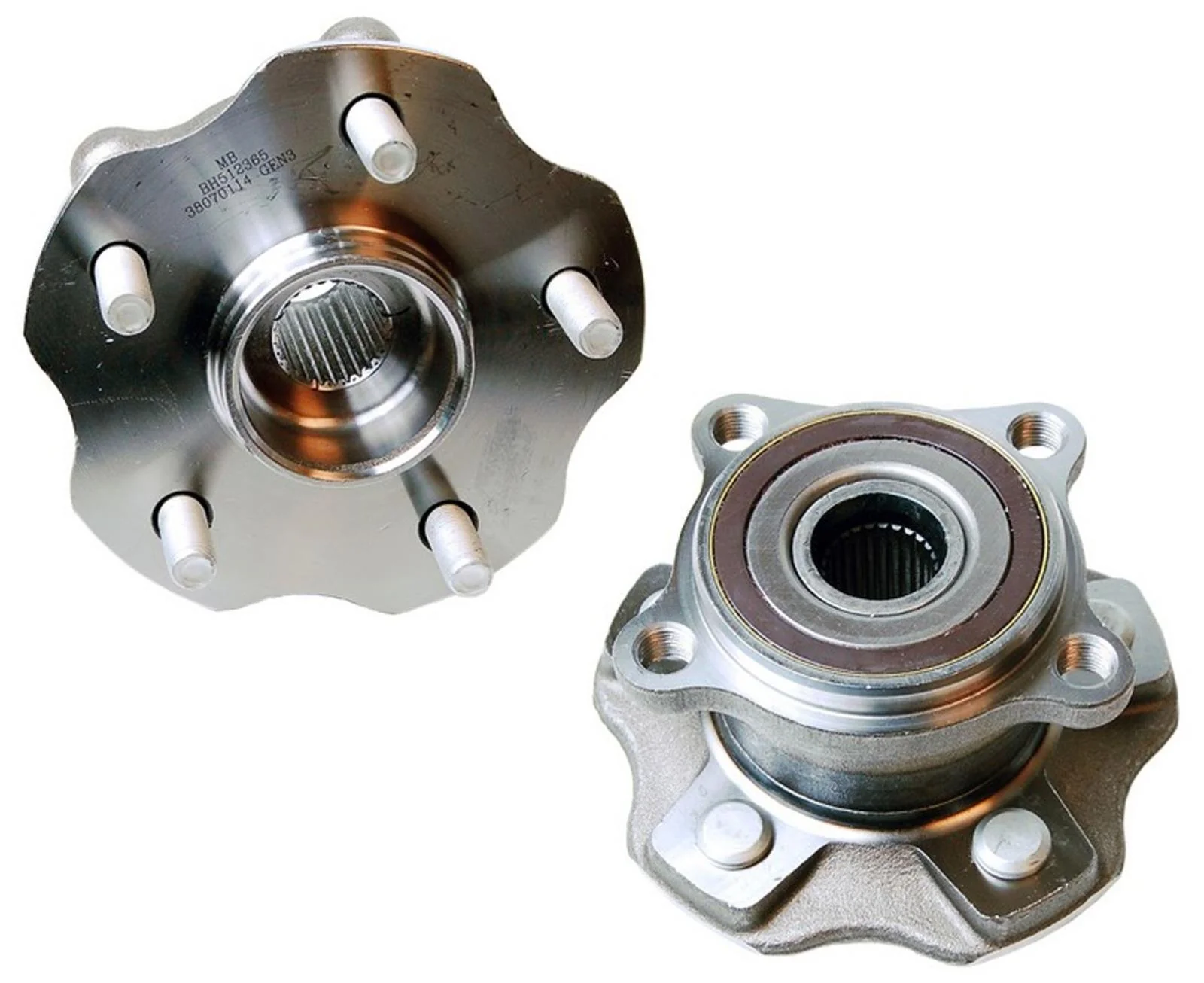 Rear Mevotech Wheel Hub Bearings For Toyota Highlander 20-2023 All Wheel Drive