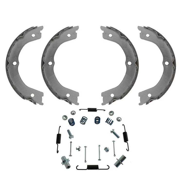 Rear Parking-Emergency Brake Shoe Set with Springs for Infiniti QX80 2014-2021