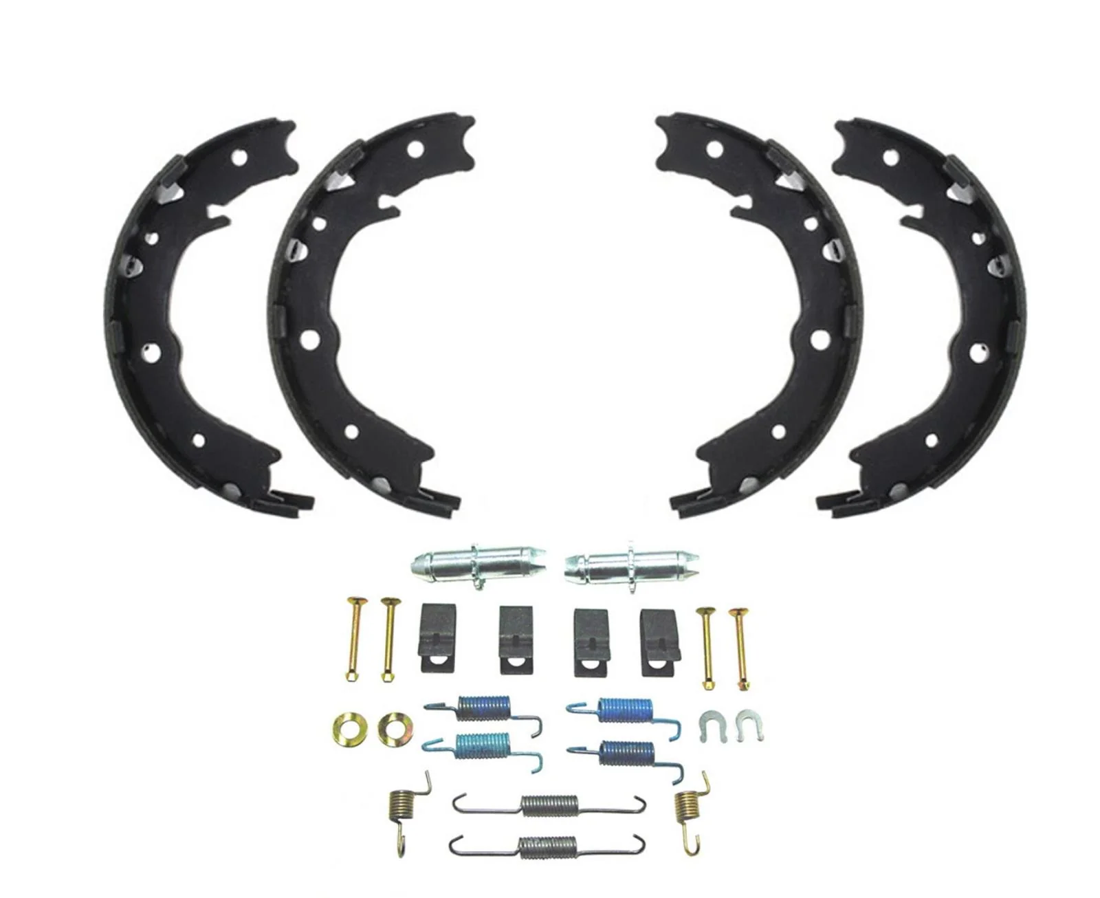 Rear Parking Emergency Brake Shoe & Springs 2pc Kit Set For 11-17 Honda Odyssey