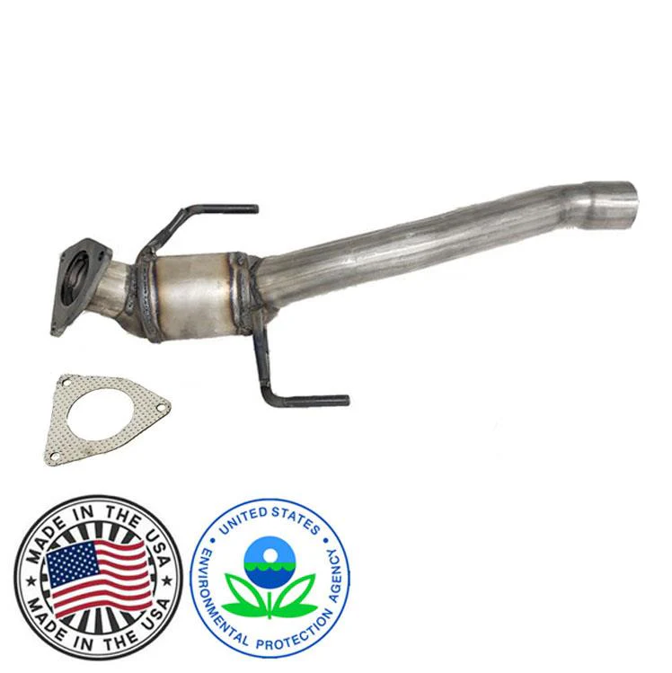 Rear Passenger Flex Pipe Catalytic Converter for Audi Q7 4.2L Gasoline 2007-2010