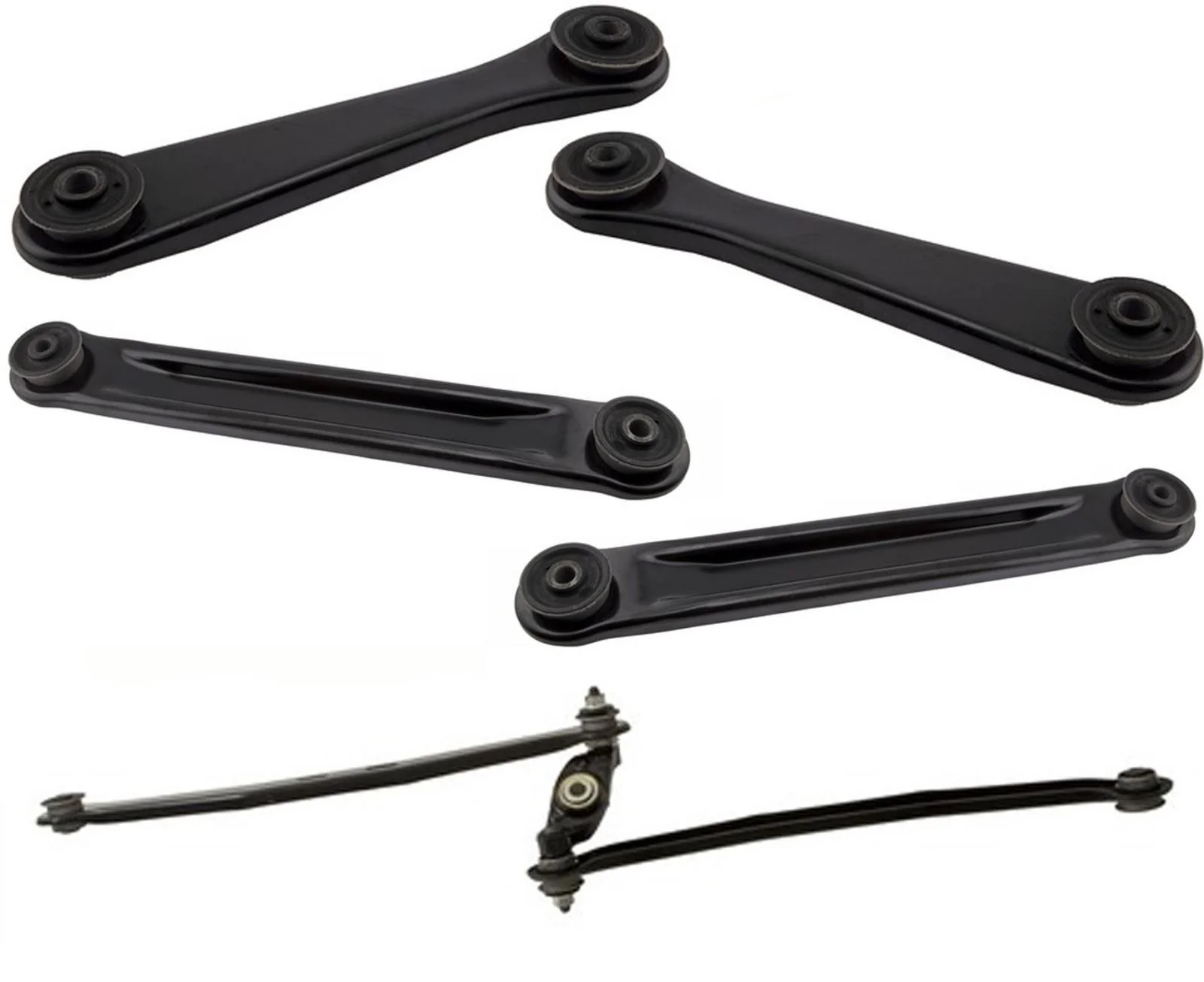 Rear Set Upper Lower Control Arm with Bushings For Ford Crown Victoria 98-2011