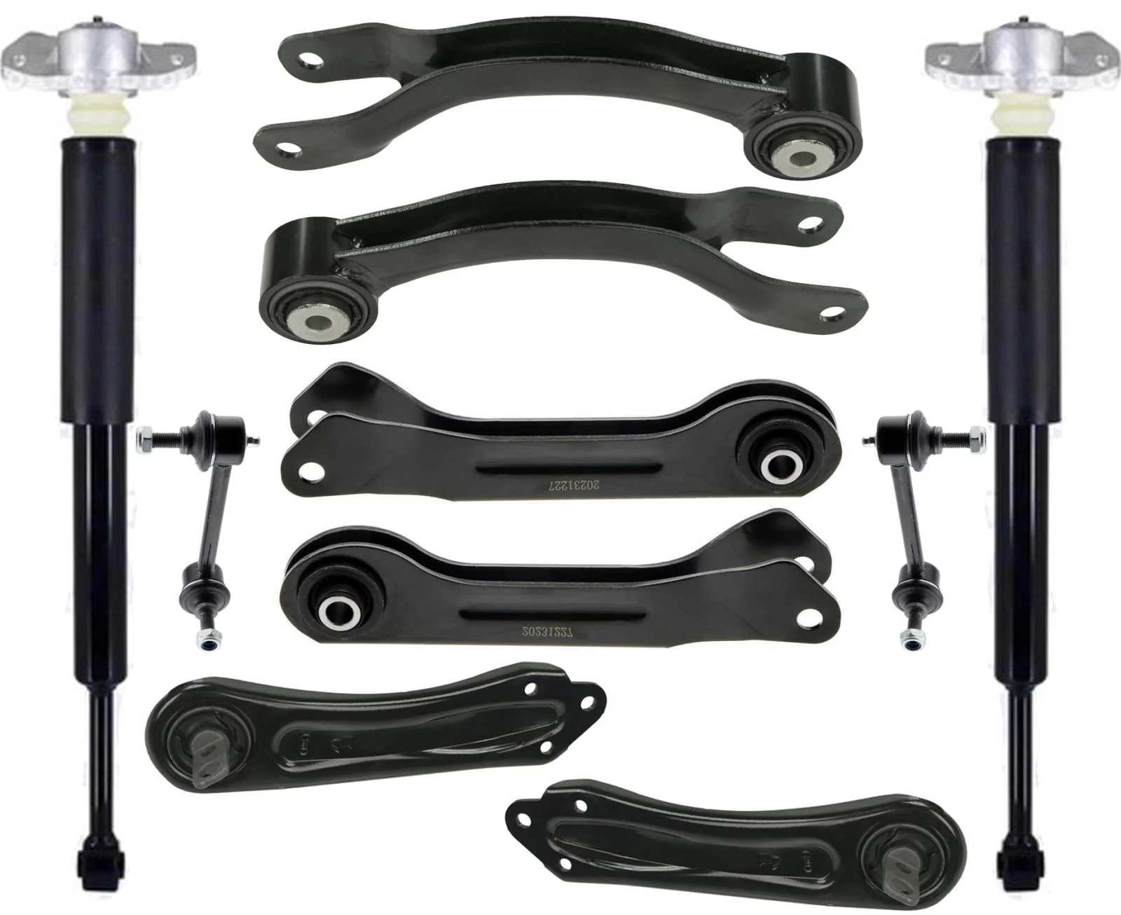 Rear Shocks Control Arms & Links For Cherokee 2014-2022 W/ OFF Road Package