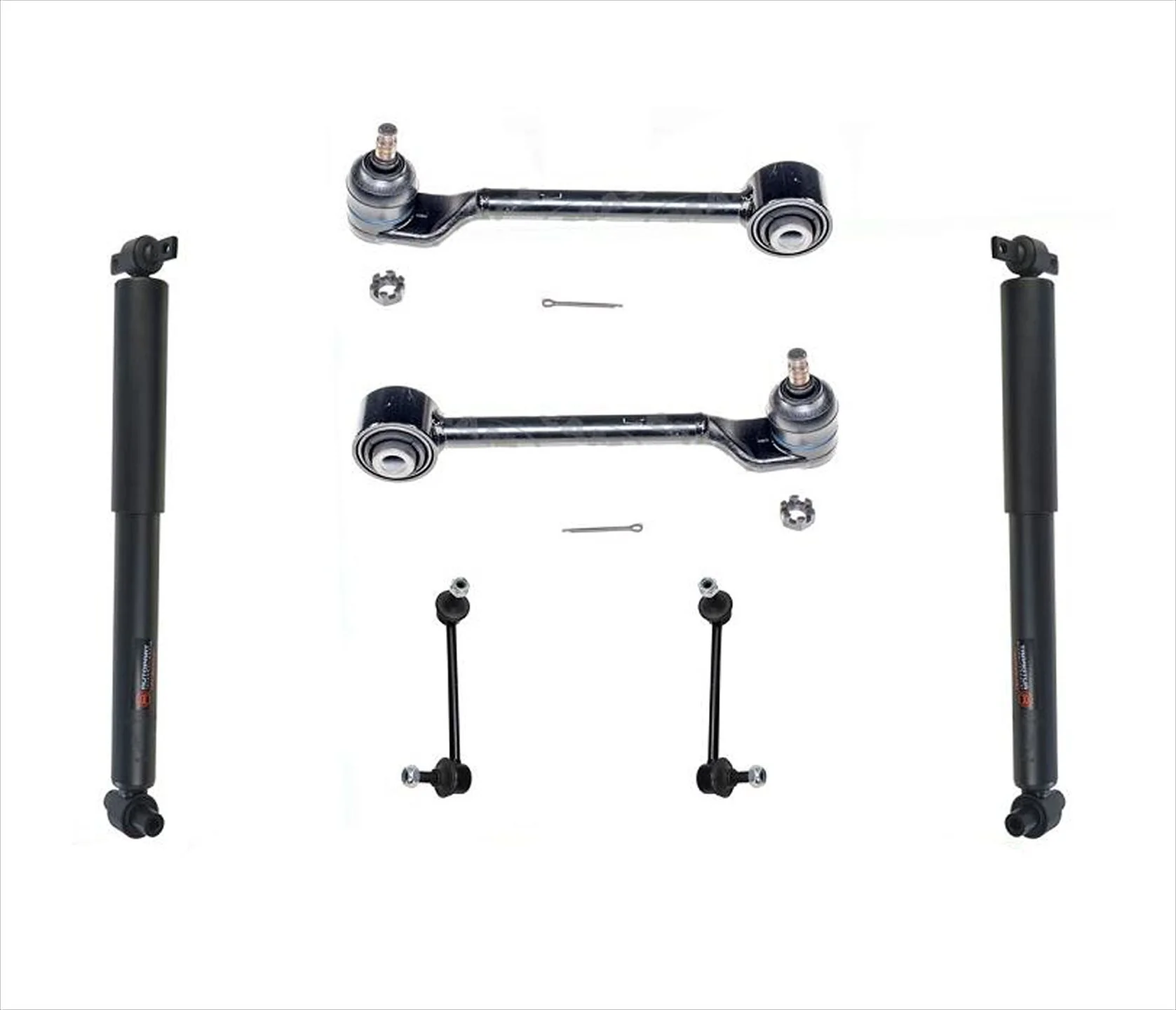 Rear Shocks Sway Bar Links & Upper Control Arms W BJ For 2009-2015 Honda Pilot