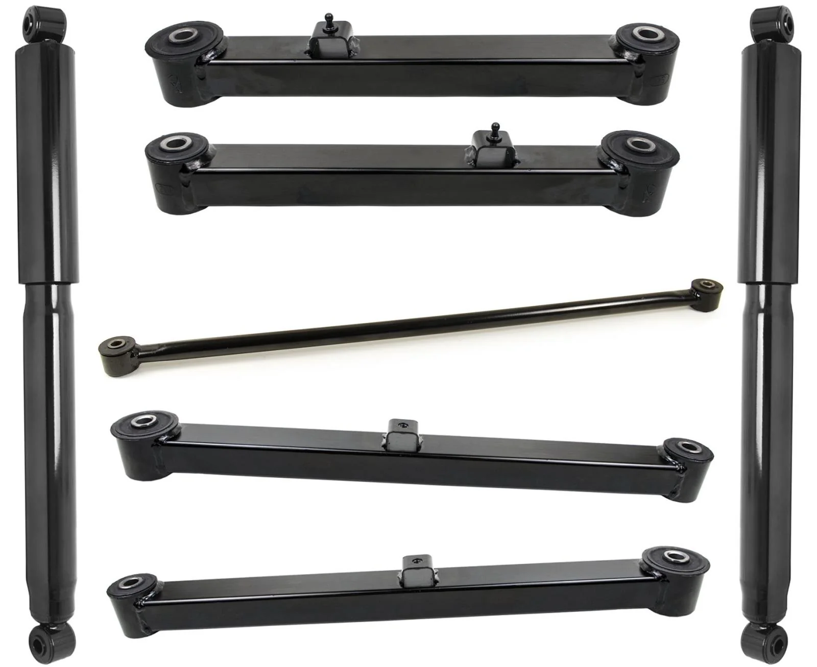 Rear Shocks Control Arms Track Bar For Ram 1500 2013-2018 / 19-24 1500 Classic