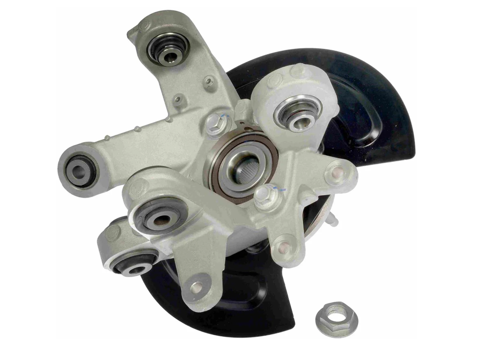 Rear Steering Knuckle & Hub For Ford Explorer 2011 2012 2013 2014 2016 2018 2019 - Image 3
