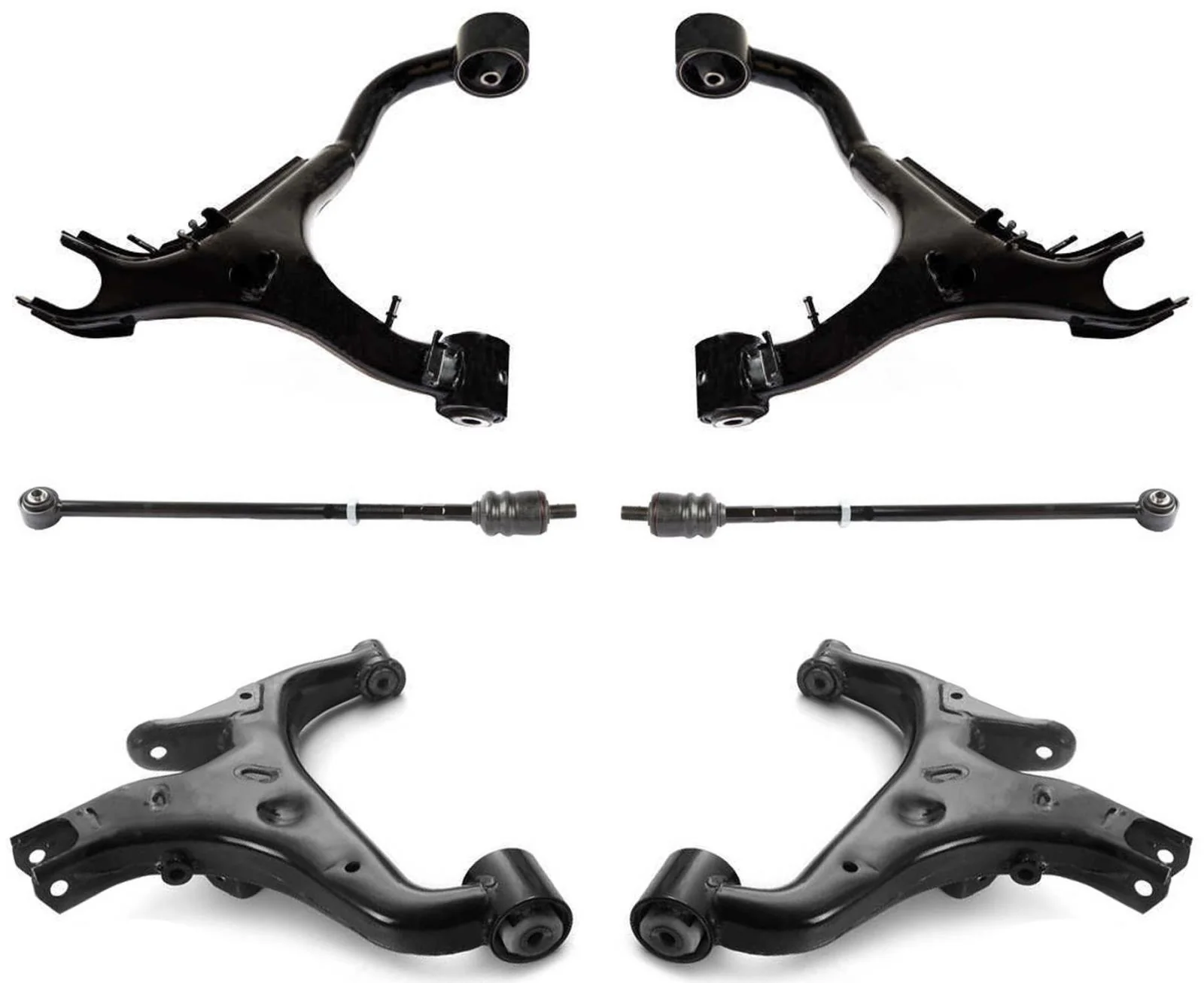Rear Upper & Lower Control Arms & Lateral Arms For Land Rover LR4 2010-2016