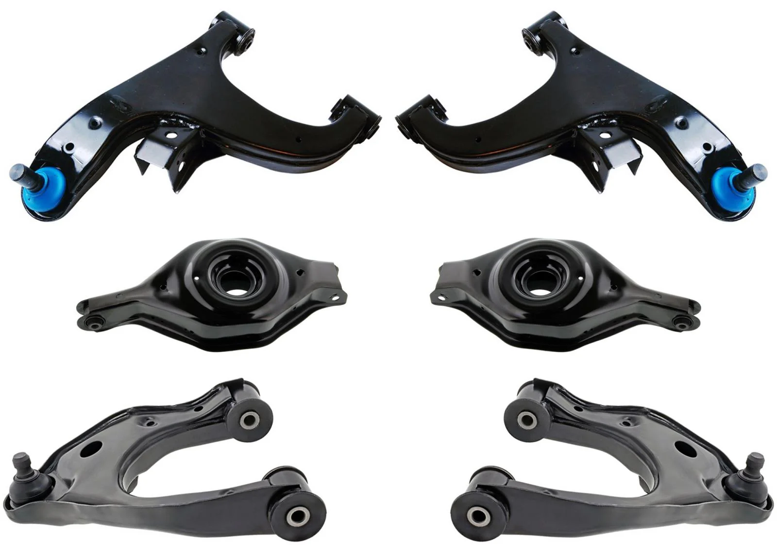 Rear Upper & Lower Greaseable Control Arms for Nissan Pathfinder 2005 2006 2012