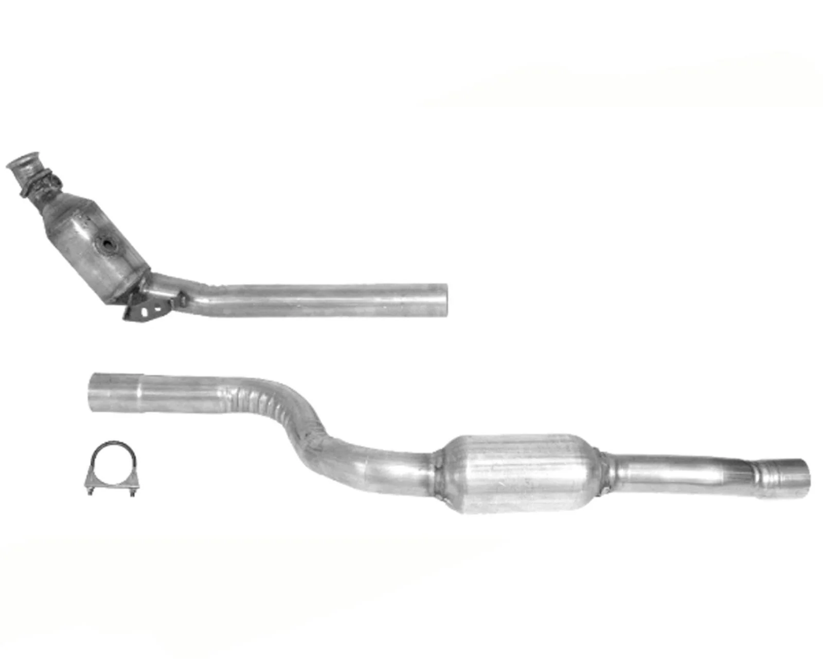Right Side Pipe Catalytic Converter for Mercedes Benz C300 08-11 Rear Wheel Dri