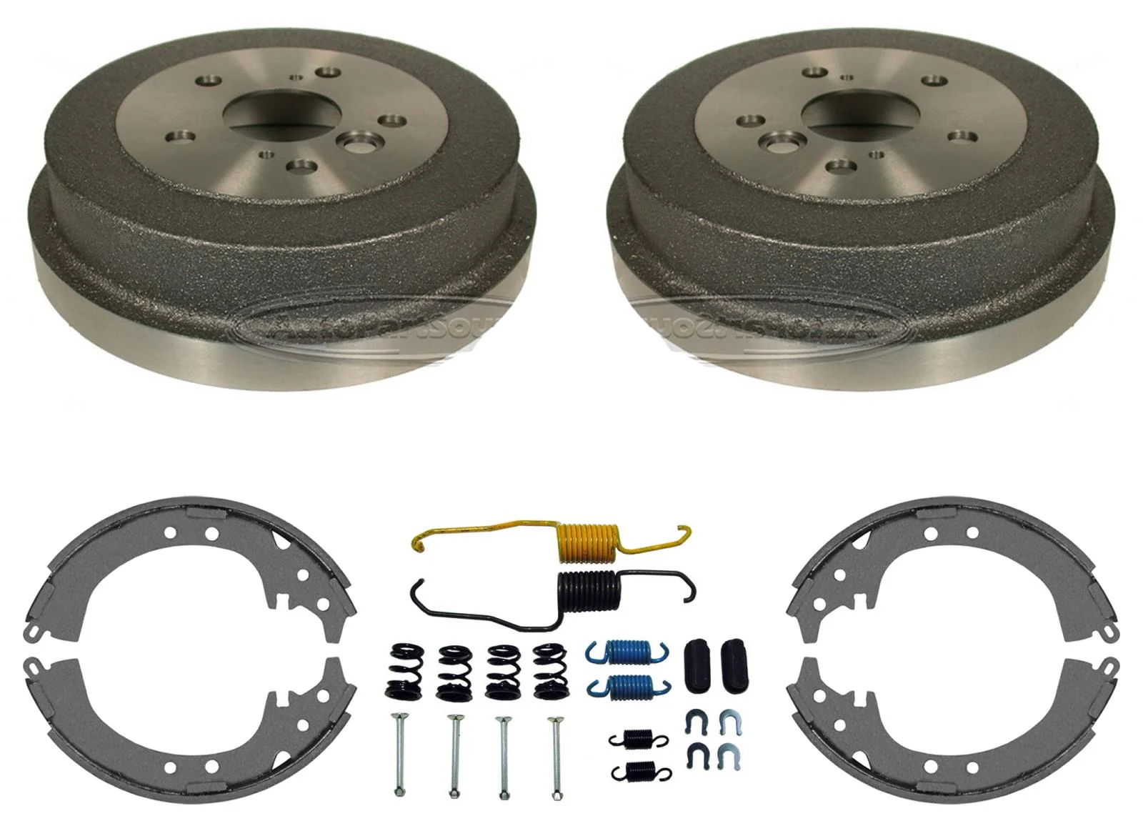 Rr Brake Drums Brake Shoes Springs for 2002 2003 2004 Toyota Camry 02-03 Solara