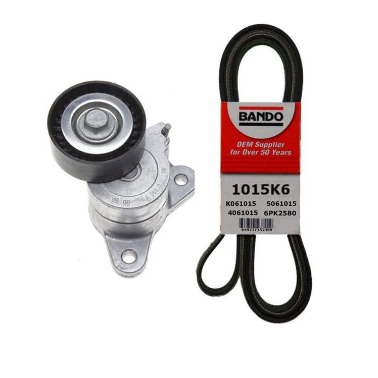 Serpentine Tensioner and Belt for Dodge 2.4L Journey 09-18 04891595AB