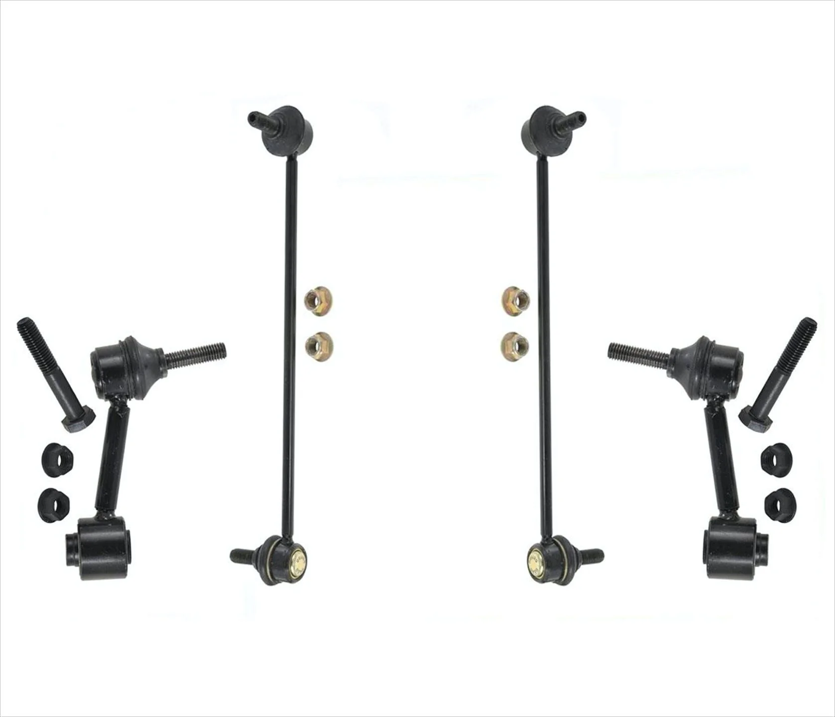 Set of Front & Rear Sway Bar Links Fits Volkswagen Jetta 05-16