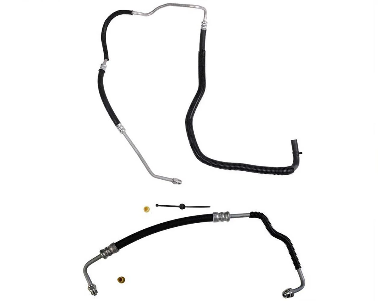 Steering Pressure & Return Hose 2PC Kits for Ford F250 Super Duty 5.4L 2005