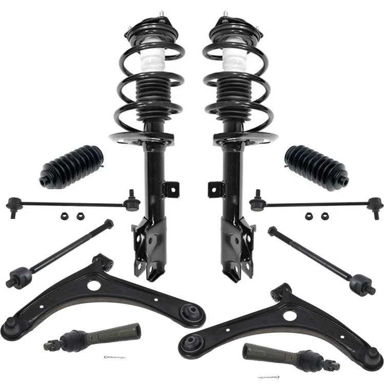 Front Struts Control Arms Tie Rods & Links For Patriot Sport 4 Wheel Drive 12-17