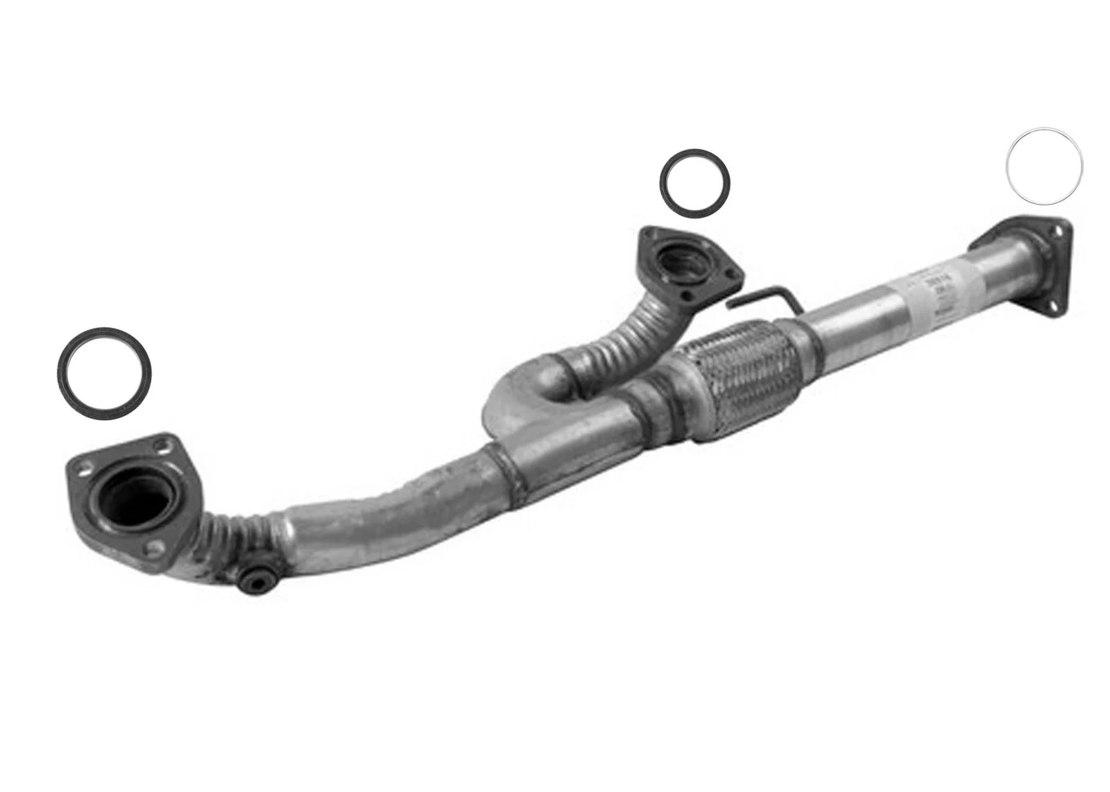 Under Engine Y Flex Pipe Fits For 09-15 Honda Pilot 3.5L REF# 18210-SZA-A22