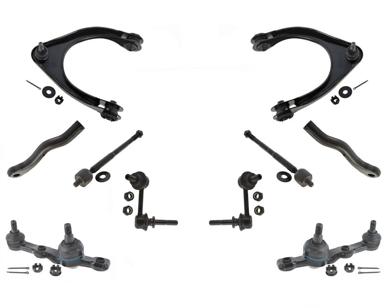 Upper Control Arms Tie Rods Ball Joints Links For GS350 GS430 Rear Wheel Drive