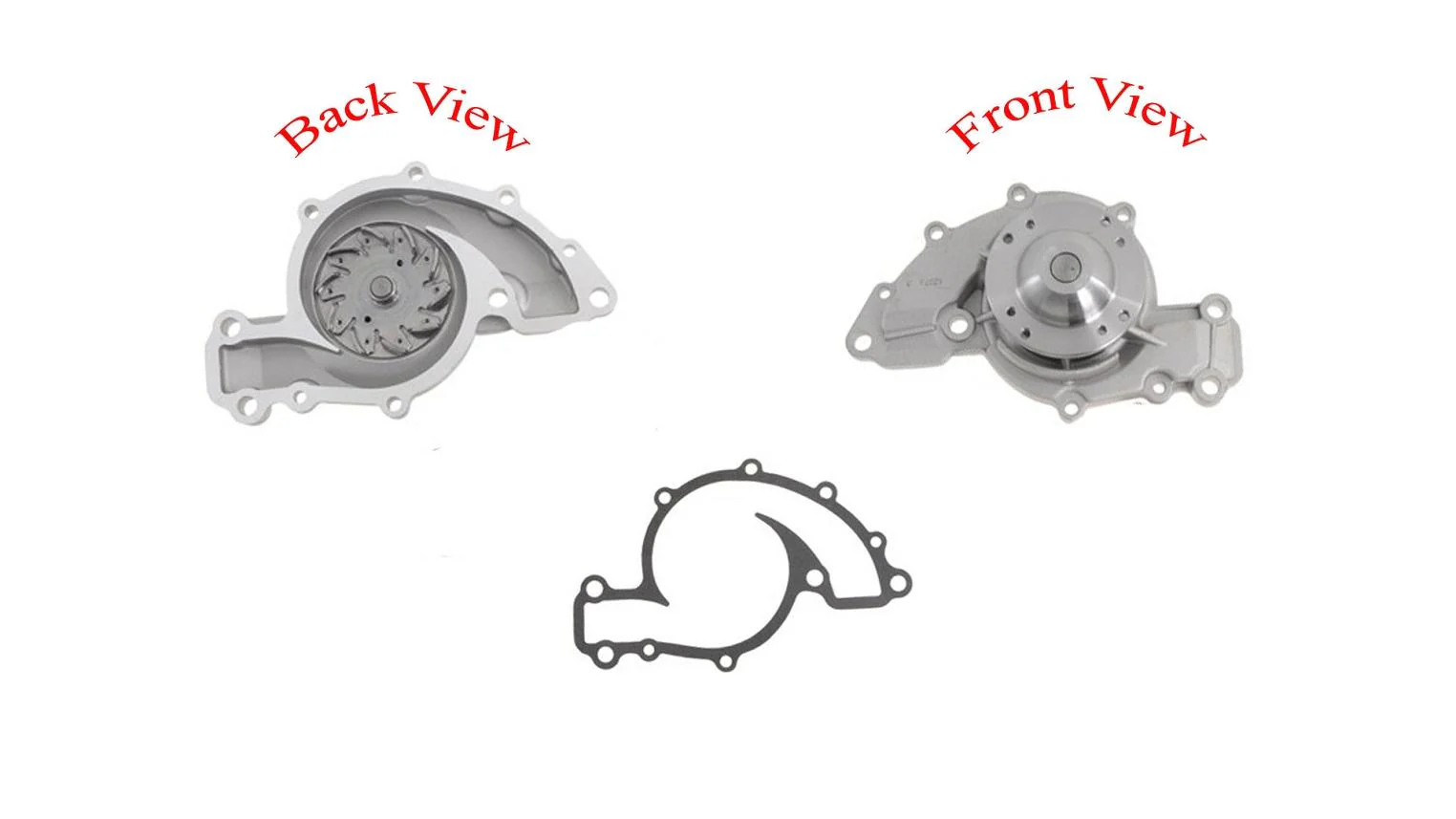Water Pump & Gasket Fits For 96-02 Chevrolet Camaro 3.8L 99-05 Monte Carlo 3.8L
